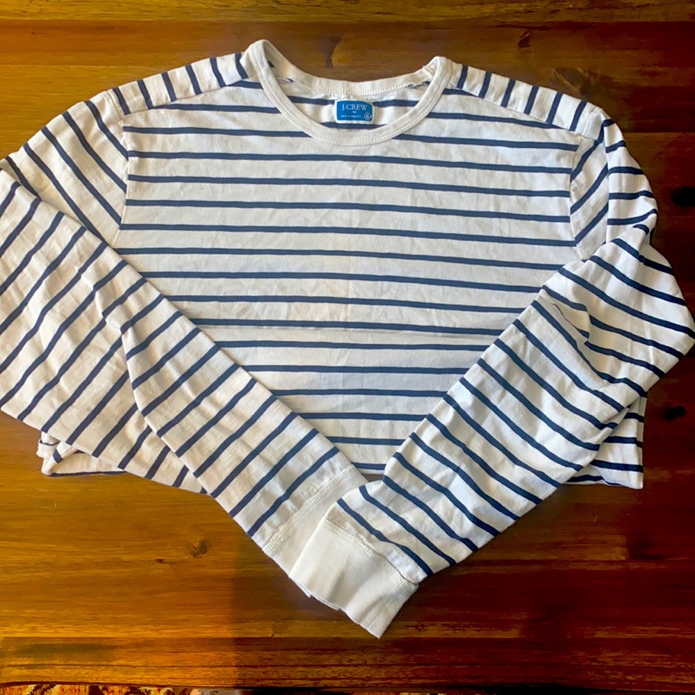 J. Crew LS shirt.